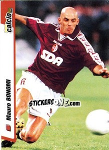 Cromo Mauro Bonomi - Pianeta Calcio 1999-2000 - Ds