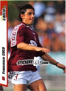 Cromo Francesco Coco - Pianeta Calcio 1999-2000 - Ds