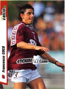 Sticker Francesco Coco - Pianeta Calcio 1999-2000 n. 241 - Ds