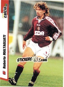 Sticker Roberto Maltagliati - Pianeta Calcio 1999-2000 n. 244 - Ds