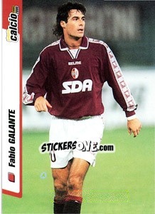 Figurina Fabio Galante - Pianeta Calcio 1999-2000 - Ds