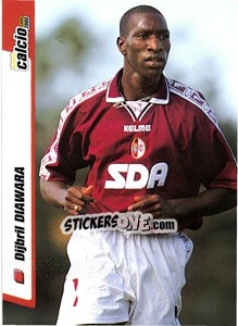 Figurina Djibril Diawara - Pianeta Calcio 1999-2000 - Ds