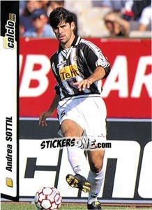 Cromo Andrea Sottil - Pianeta Calcio 1999-2000 - Ds