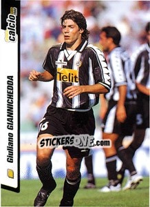 Sticker Giuliano Giannichedda - Pianeta Calcio 1999-2000 n. 263 - Ds