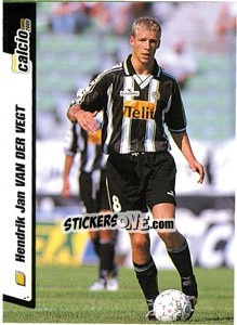 Sticker Hendrik Jan Van der Vegt - Pianeta Calcio 1999-2000 n. 265 - Ds