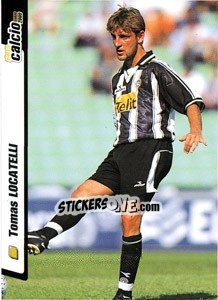 Figurina Tomas Locatelli - Pianeta Calcio 1999-2000 - Ds