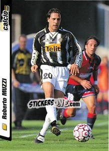 Figurina Roberto Muzzi - Pianeta Calcio 1999-2000 - Ds