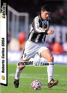 Sticker Roberto Carlos Sosa - Pianeta Calcio 1999-2000 n. 269 - Ds