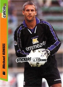 Figurina Michael Konsel - Pianeta Calcio 1999-2000 - Ds