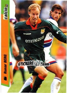 Cromo Runar Berg - Pianeta Calcio 1999-2000 - Ds