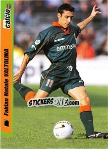 Cromo Fabian Valtolina - Pianeta Calcio 1999-2000 - Ds