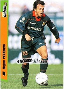 Figurina Dejan Petkovic - Pianeta Calcio 1999-2000 - Ds