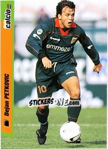 Sticker Dejan Petkovic - Pianeta Calcio 1999-2000 n. 283 - Ds