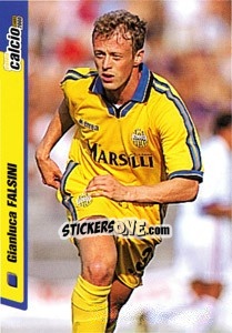 Cromo Gianluca Falsini - Pianeta Calcio 1999-2000 - Ds