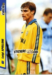 Cromo Luigi Apolloni - Pianeta Calcio 1999-2000 - Ds
