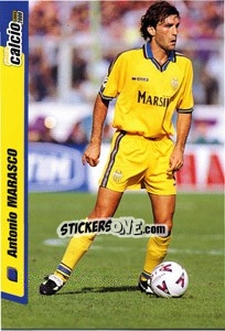 Figurina Antonio Marasco - Pianeta Calcio 1999-2000 - Ds