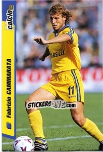 Figurina Fabrizio Cammarata - Pianeta Calcio 1999-2000 - Ds