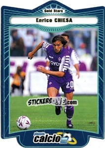 Sticker Enrico Chiesa - Pianeta Calcio 1999-2000 - Ds