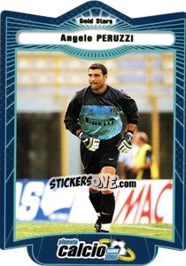 Cromo Angelo Peruzzi - Pianeta Calcio 1999-2000 - Ds