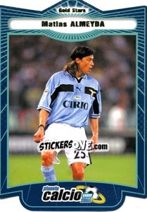 Figurina Matias Almeyda - Pianeta Calcio 1999-2000 - Ds