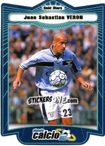 Sticker Juan Sebastian Veron - Pianeta Calcio 1999-2000 n. 309 - Ds