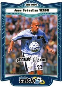 Sticker Juan Sebastian Veron - Pianeta Calcio 1999-2000 - Ds