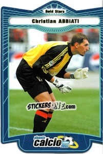 Cromo Christian Abbiati - Pianeta Calcio 1999-2000 - Ds