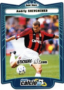 Sticker Andriy Shevchenko - Pianeta Calcio 1999-2000 n. 313 - Ds