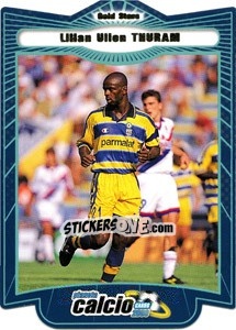 Sticker Lilian Thuram - Pianeta Calcio 1999-2000 n. 314 - Ds