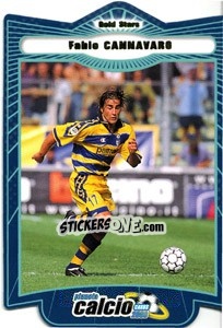 Cromo Fabio Cannavaro - Pianeta Calcio 1999-2000 - Ds