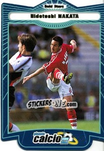Figurina Hidetoshi Nakata - Pianeta Calcio 1999-2000 - Ds