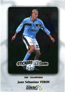 Sticker Juan Sebastian Veron - Pianeta Calcio 1999-2000 - Ds