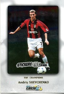 Sticker Andriy Shevchenko - Pianeta Calcio 1999-2000 n. 328 - Ds