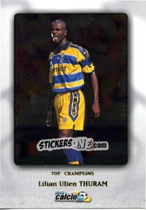 Sticker Lilian Thuram - Pianeta Calcio 1999-2000 n. 329 - Ds
