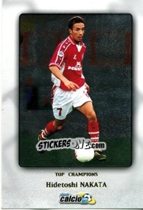 Sticker Hidetoshi Nakata - Pianeta Calcio 1999-2000 n. 330 - Ds