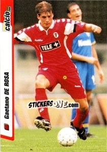 Sticker Gaetano De Rosa - Pianeta Calcio 1999-2000 - Ds