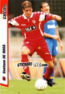 Sticker Gaetano De Rosa - Pianeta Calcio 1999-2000 n. 2 - Ds