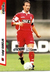 Cromo Luigi Garzja - Pianeta Calcio 1999-2000 - Ds