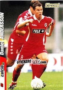 Sticker Daniel Andersson - Pianeta Calcio 1999-2000 n. 7 - Ds