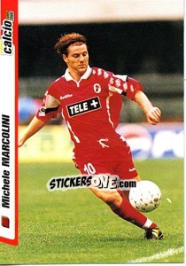 Sticker Michele Marcolini - Pianeta Calcio 1999-2000 n. 9 - Ds
