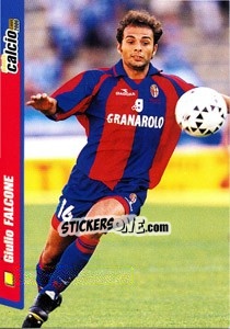 Figurina Giulio Falcone - Pianeta Calcio 1999-2000 - Ds
