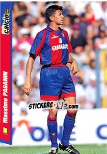 Sticker Massimo Paganin - Pianeta Calcio 1999-2000 n. 19 - Ds