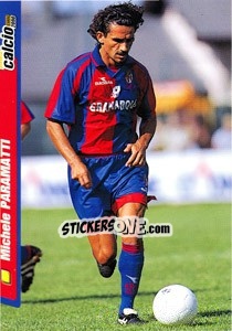 Sticker Michele Paramatti - Pianeta Calcio 1999-2000 - Ds