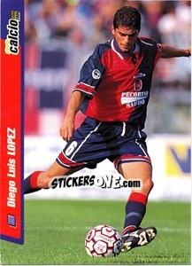 Sticker Diego Luis Lopez - Pianeta Calcio 1999-2000 n. 32 - Ds