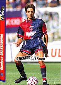 Cromo Gianluca Grassadonia - Pianeta Calcio 1999-2000 - Ds