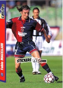 Figurina Fabio Macellari - Pianeta Calcio 1999-2000 - Ds