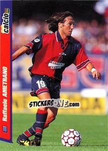 Figurina Raffaele Ametrano - Pianeta Calcio 1999-2000 - Ds