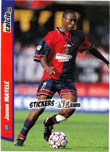 Sticker Jason Mayele - Pianeta Calcio 1999-2000 n. 42 - Ds