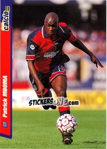 Sticker Patrick Mboma - Pianeta Calcio 1999-2000 n. 43 - Ds