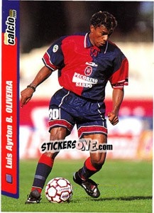 Cromo Luis Airton Oliveira - Pianeta Calcio 1999-2000 n. 44 - Ds